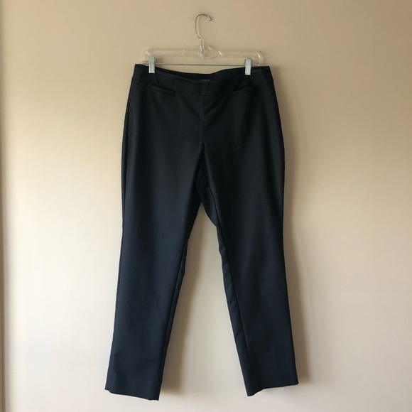 White House Black Market Pants - White House Black Market black slim leg pants